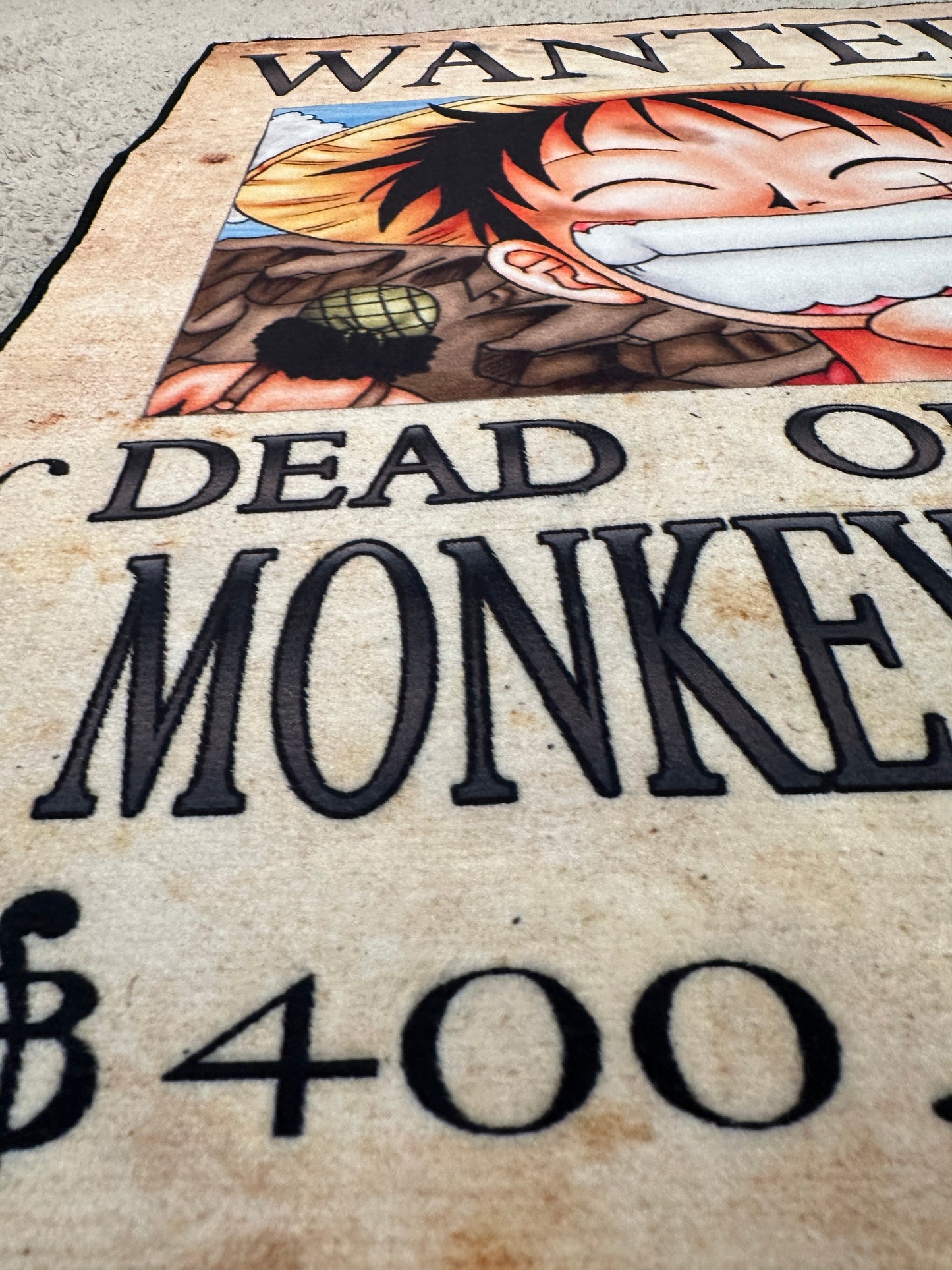 One Piece (Luffy's wanted poster)