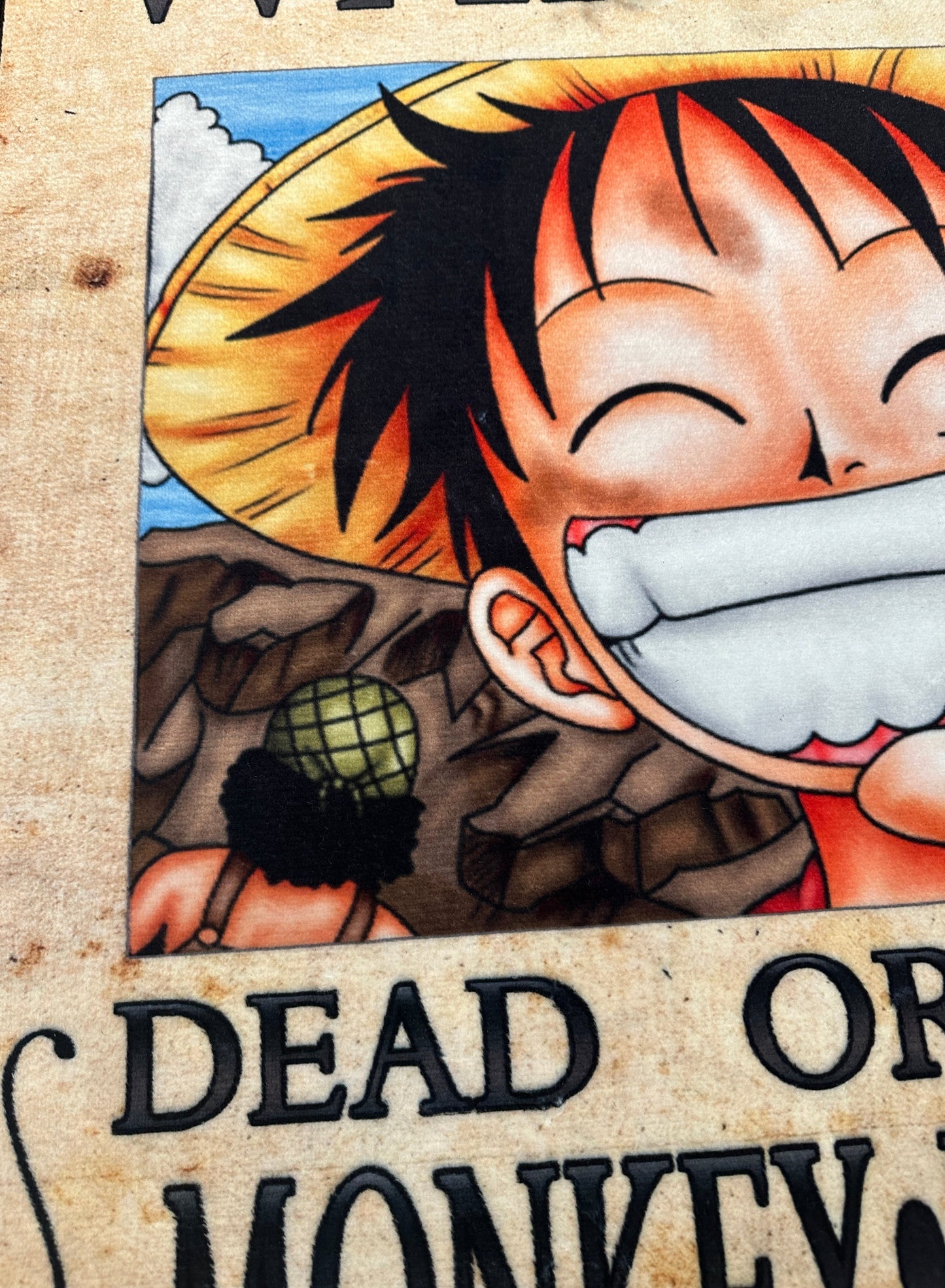 One Piece (Luffy's wanted poster)