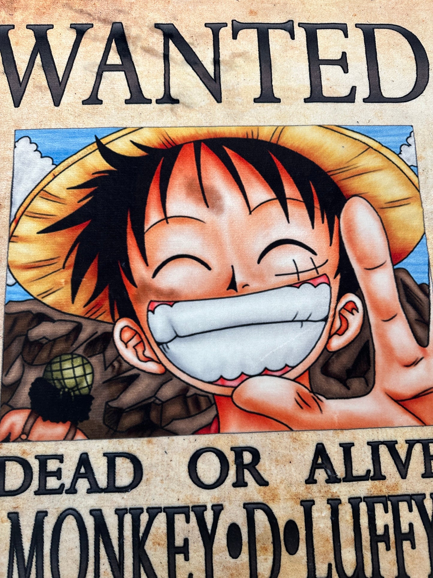 One Piece (Luffy's wanted poster)