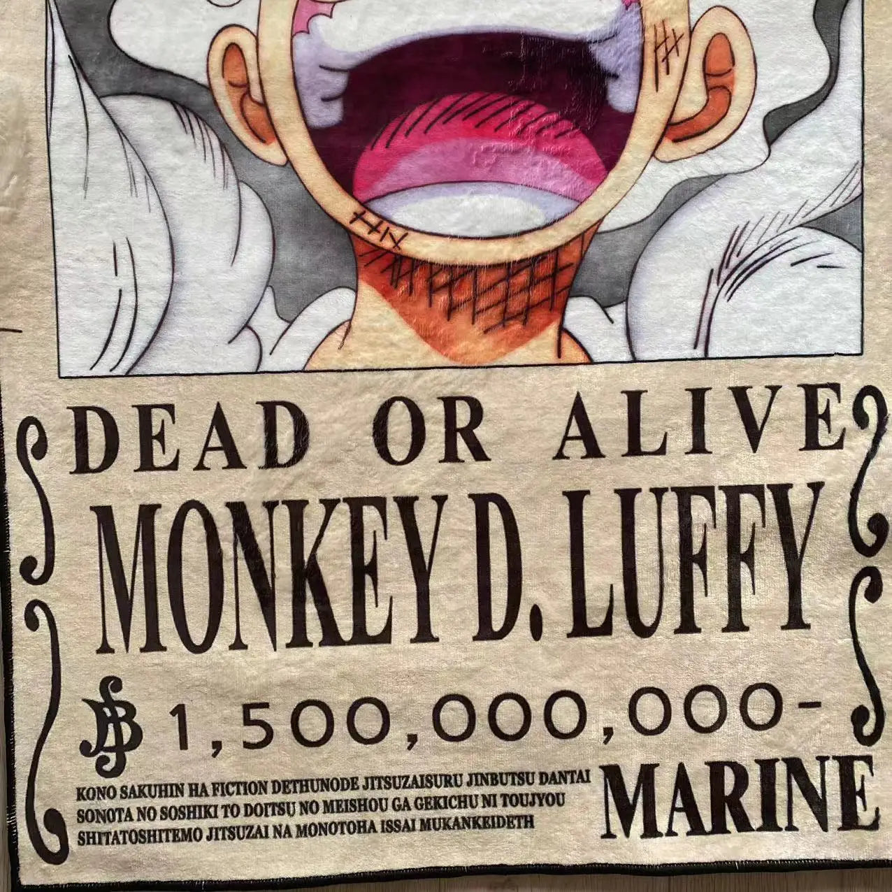 One Piece (Luffy's wanted poster II)